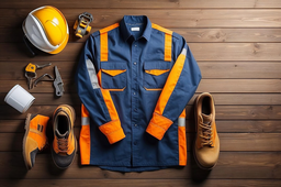 Safety workwear and work shoes